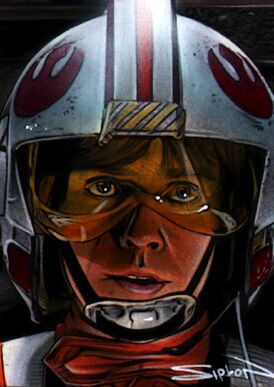 Luke skywalker x wing by rsiplon-d371rr7