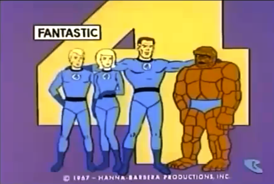FANTASTIC FOUR CARTOON fantastic four cartoon: