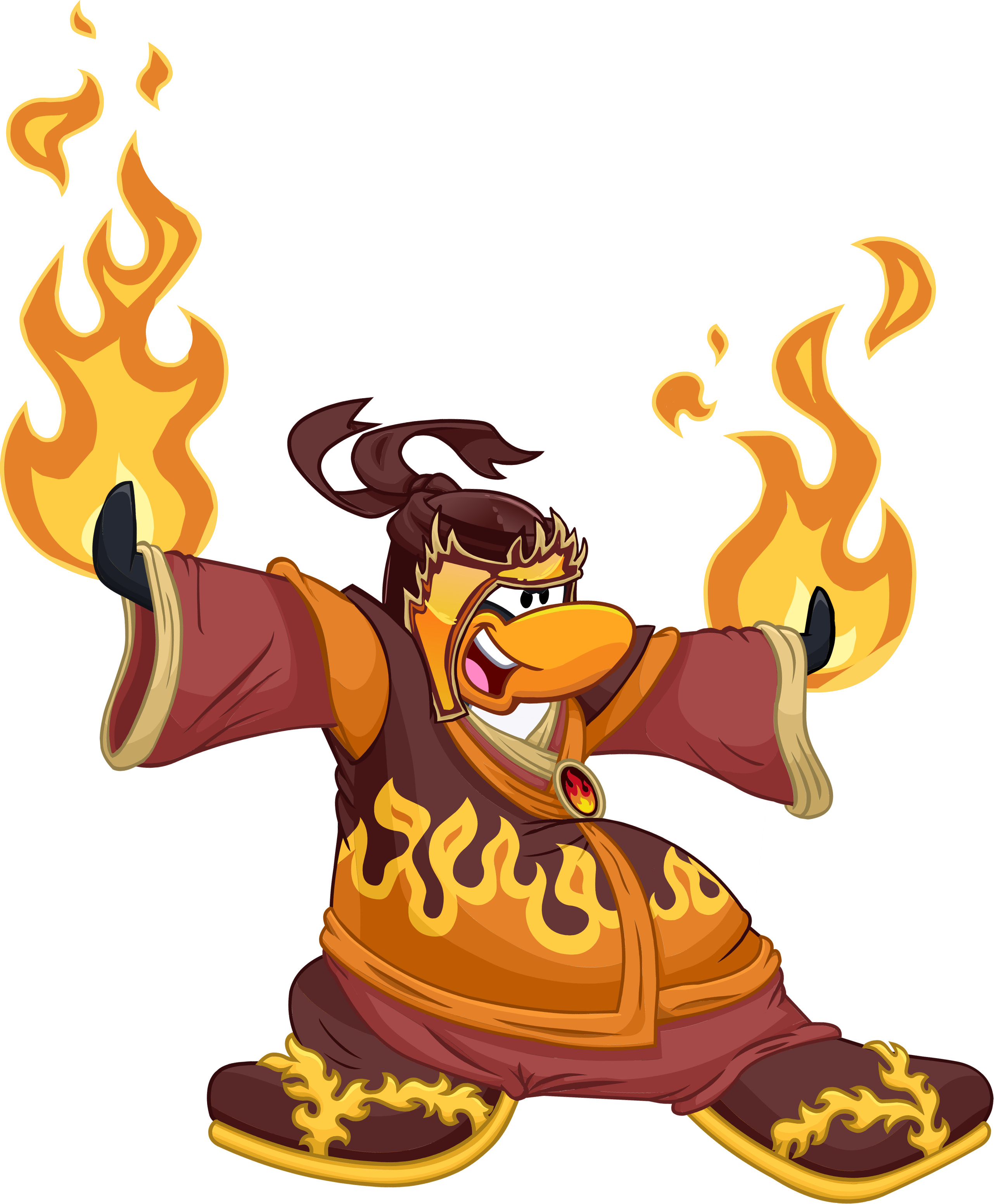 Fire Ninja Club Penguin http://clubpenguin.wikia.com/wiki/Fire_Ninja