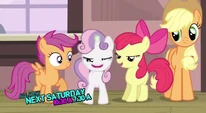Cutie Mark Crusaders in One Bad Apple promo