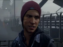 Delsin Smiling