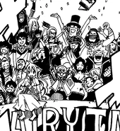 All FT Celebrating