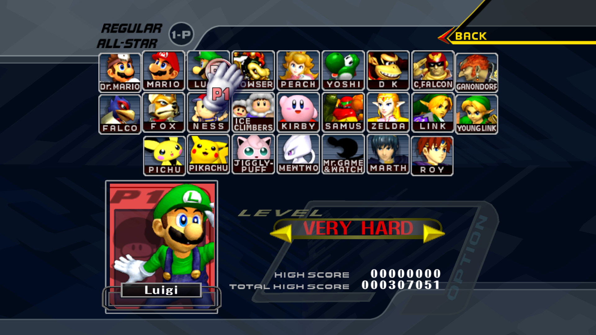 super smash bros melee rom unlock all characters