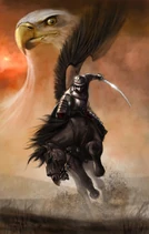 Winged hussar charge