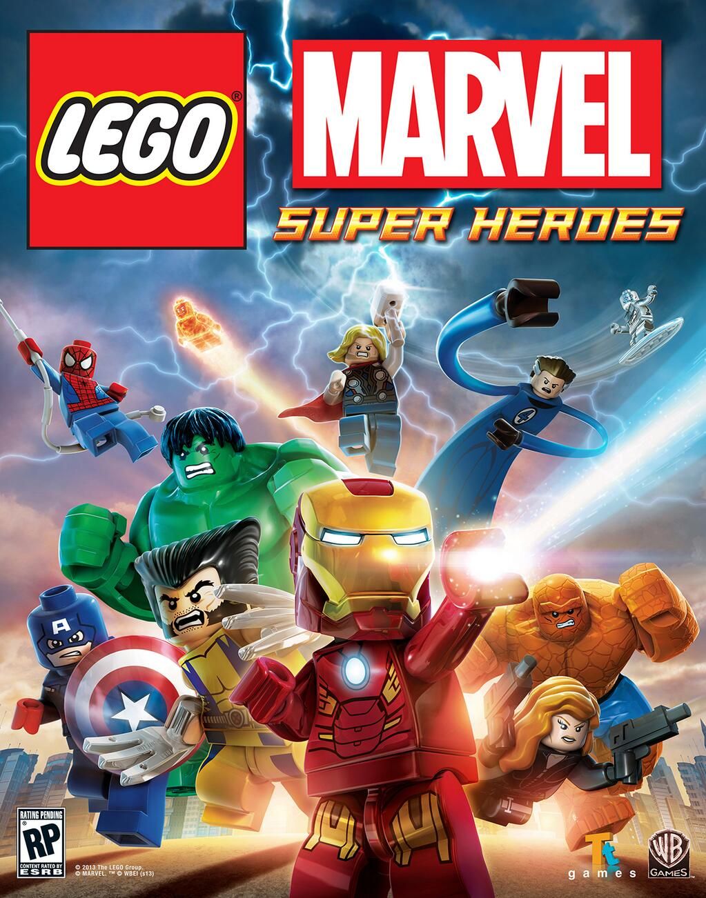 lego marvel superheroes team up