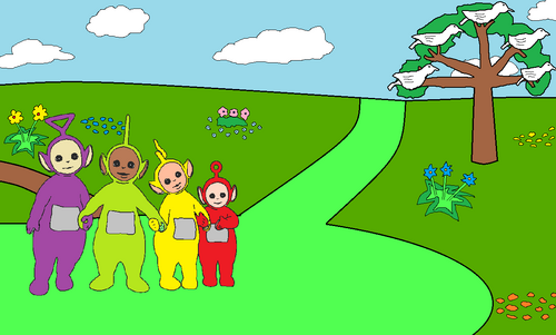 Teletubbies Magic House Game