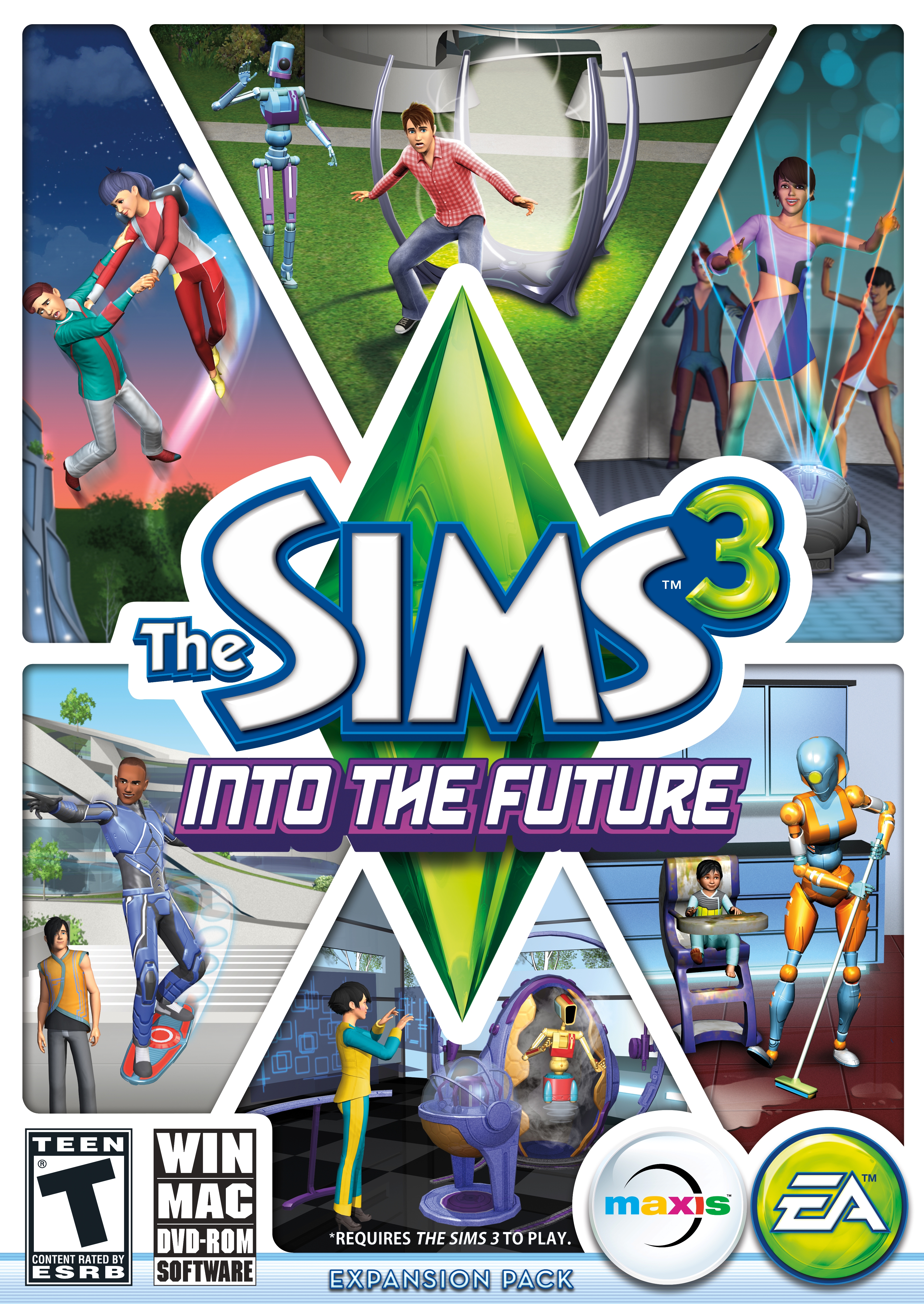 sims 3 into the future alien