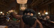 Hagrid porte clef harry lego
