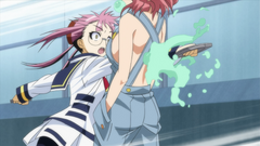 Onigase punches Yunomae
