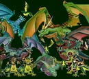 Green dragonflight