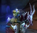 Red Skeletal Warhorse