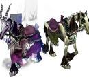 Skeletal horse