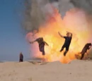 Mortar attack