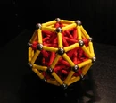Rhombic Triacontahedron (Internally supported)