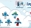 The Smurfs stuffed toys (McDonald's, 2011)