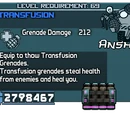 Transfusion Grenade