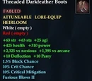 Threaded Darkfeather Boots