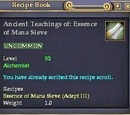 Ancient Teachings of: Essence of Mana Sieve