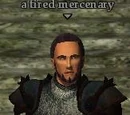 A tired mercenary