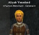 Aliyah Vensdord
