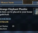A Strange Elephant Plushie