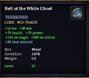 Belt of the White Ghost