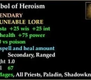 Symbol of Heroism