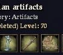 Thexian artifacts