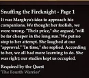 Snuffing the Fireknight - Page 1