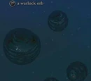 A warlock orb
