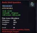 Beetle Shell Spaulders
