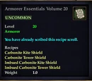 Armorer Essentials Volume 20