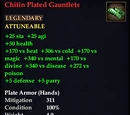 Chitin Plated Gauntlets