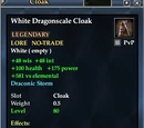White Dragonscale Cloak