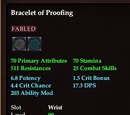Bracelet of Proofing