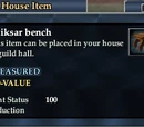 An iksar bench
