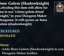 Bone Golem (Shadowknight)