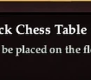 Butcherblock Chess Table