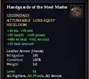 Handguards of the Steel Master