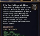 Kyle Bayle's Dogmatic Helm