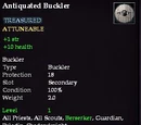 Antiquated Buckler