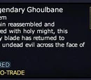 The Legendary Ghoulbane