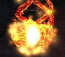 A forge ember