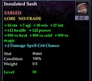 Insulated Sash