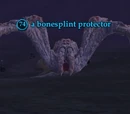 A bonesplint protector