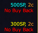 Status items