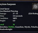 Feyiron harpoon
