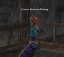 Dancer Francine Defury