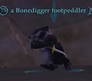 A Bonedigger footpeddler