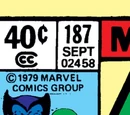 Avengers Vol 1 187